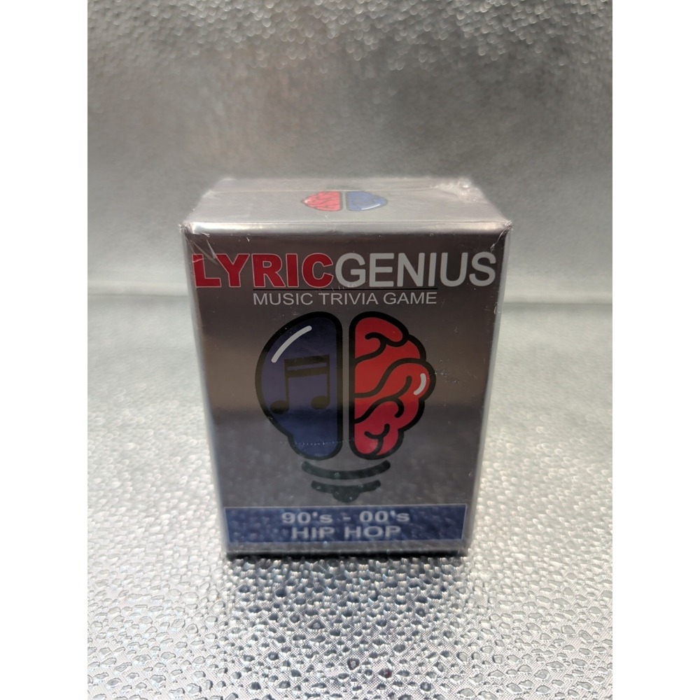 Lyric Genius 90's - 00's Hip Hop Music Trivia‎ Card Game New